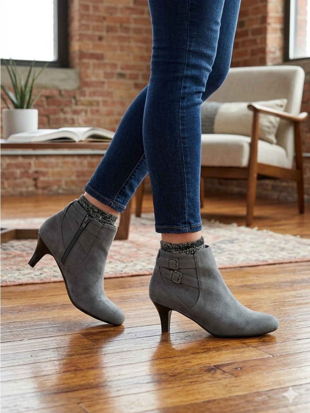 🩷 Dexflex Comfort Women's Suede Style Booties 13